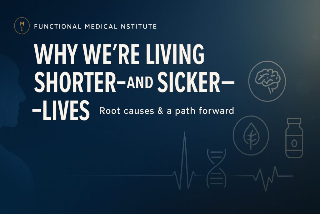 5 Reasons We’re Living Shorter—and Sicker—Lives